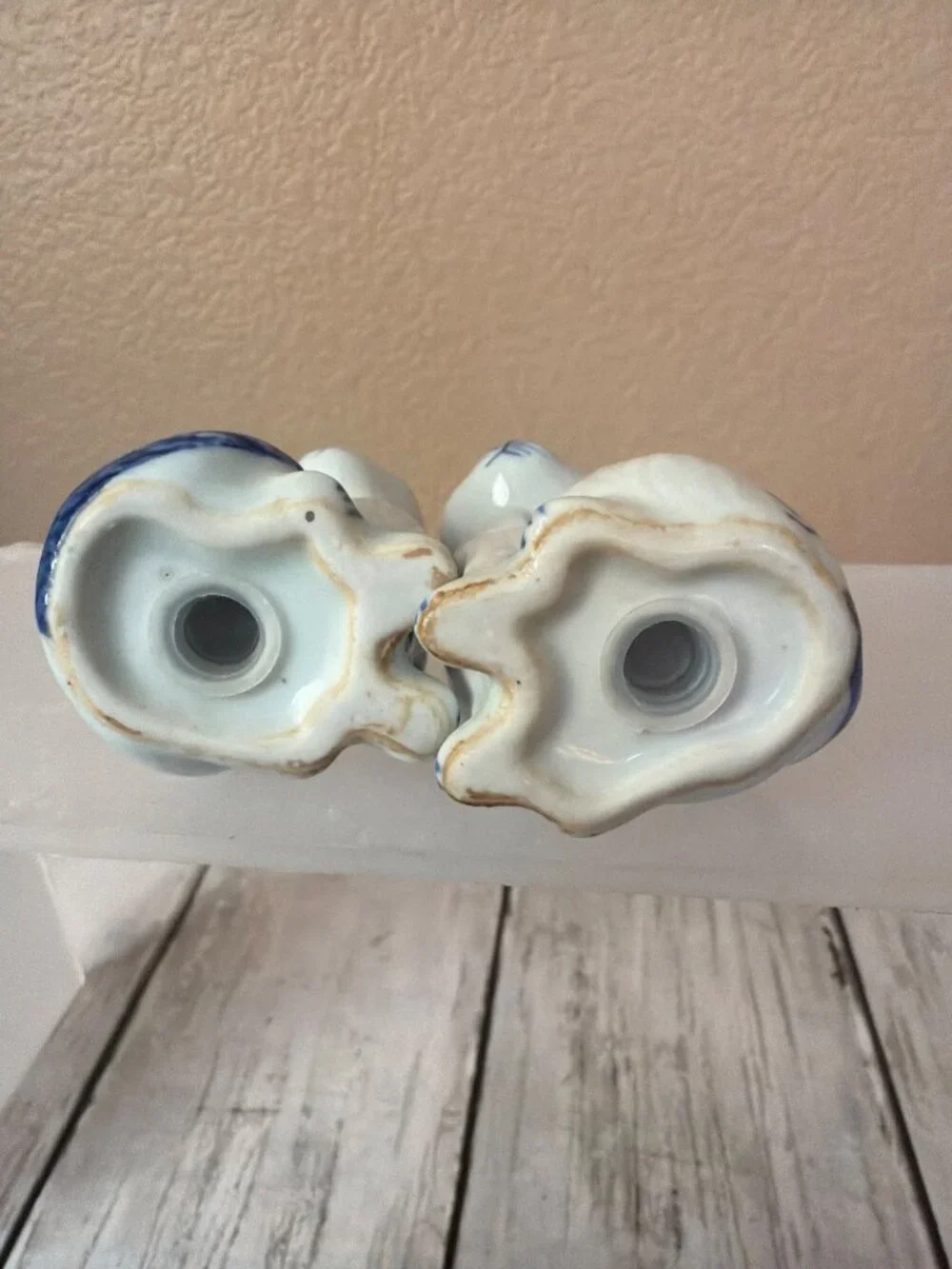 Set of 2 Vintage Cat & Bunny Salt Pepper Shaker Sets w/Matching Underplate 1970s - Picture 7 of 15